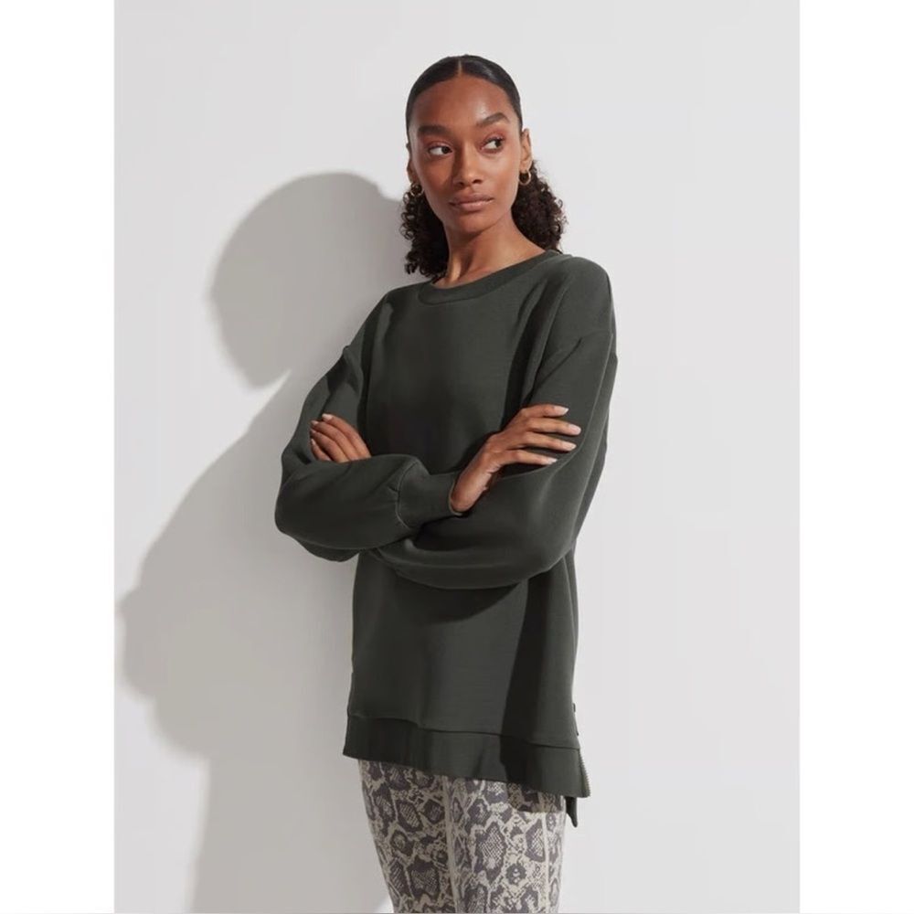 Varley Charter Side Zip Sweatshirt